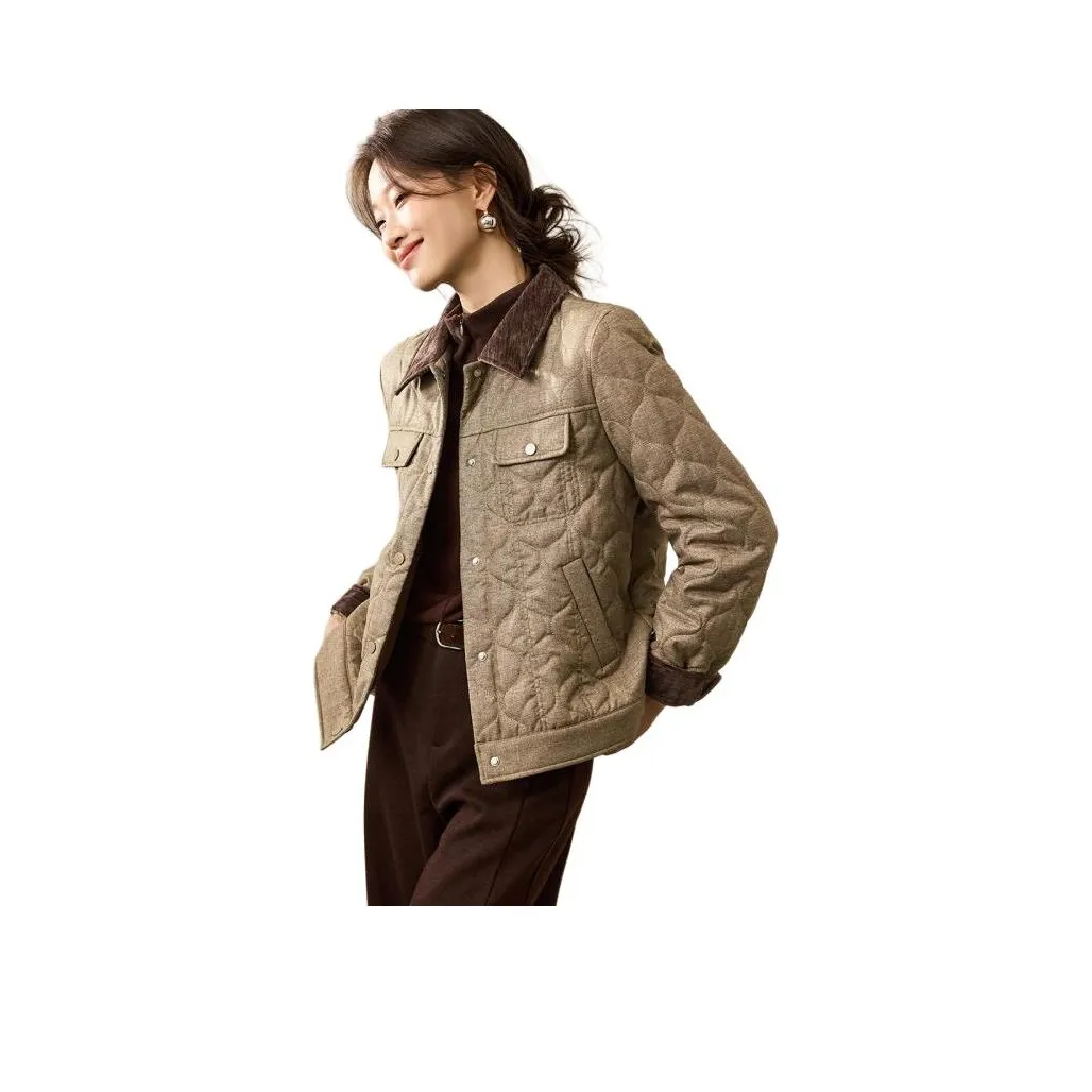 Mo Han Yi Mei Хлопковый пуховик женский