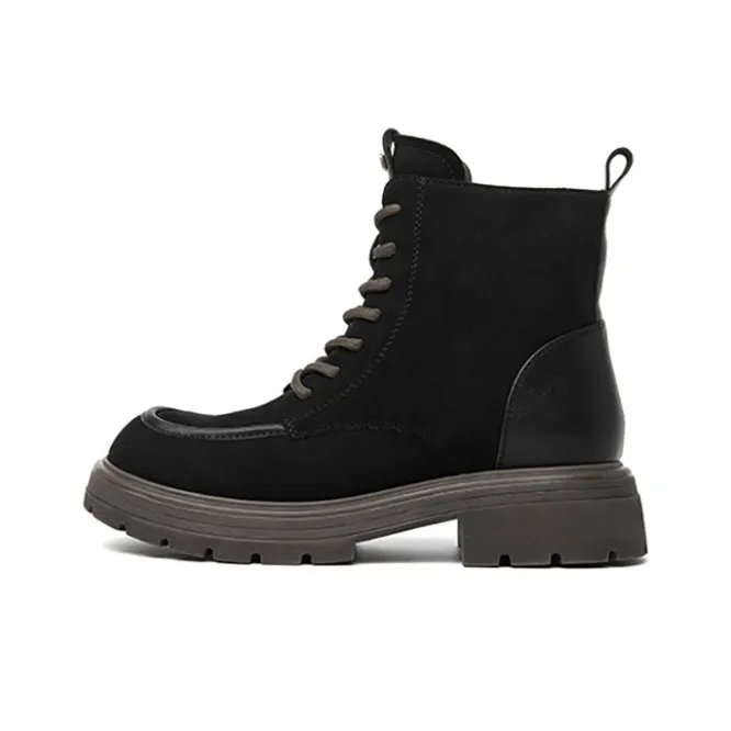 JOSINY Уличный Легкий Ботильоны Короткий Мартин Boot 4CM Женские