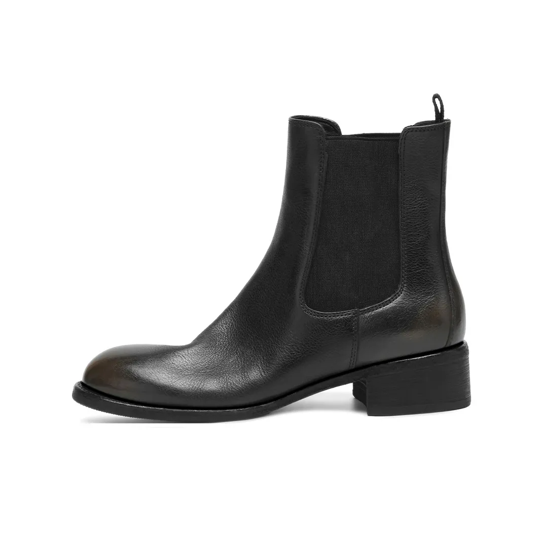 Rosa Bianca Цилиндр Ботинки 14 см Челси 3,5 см Женские