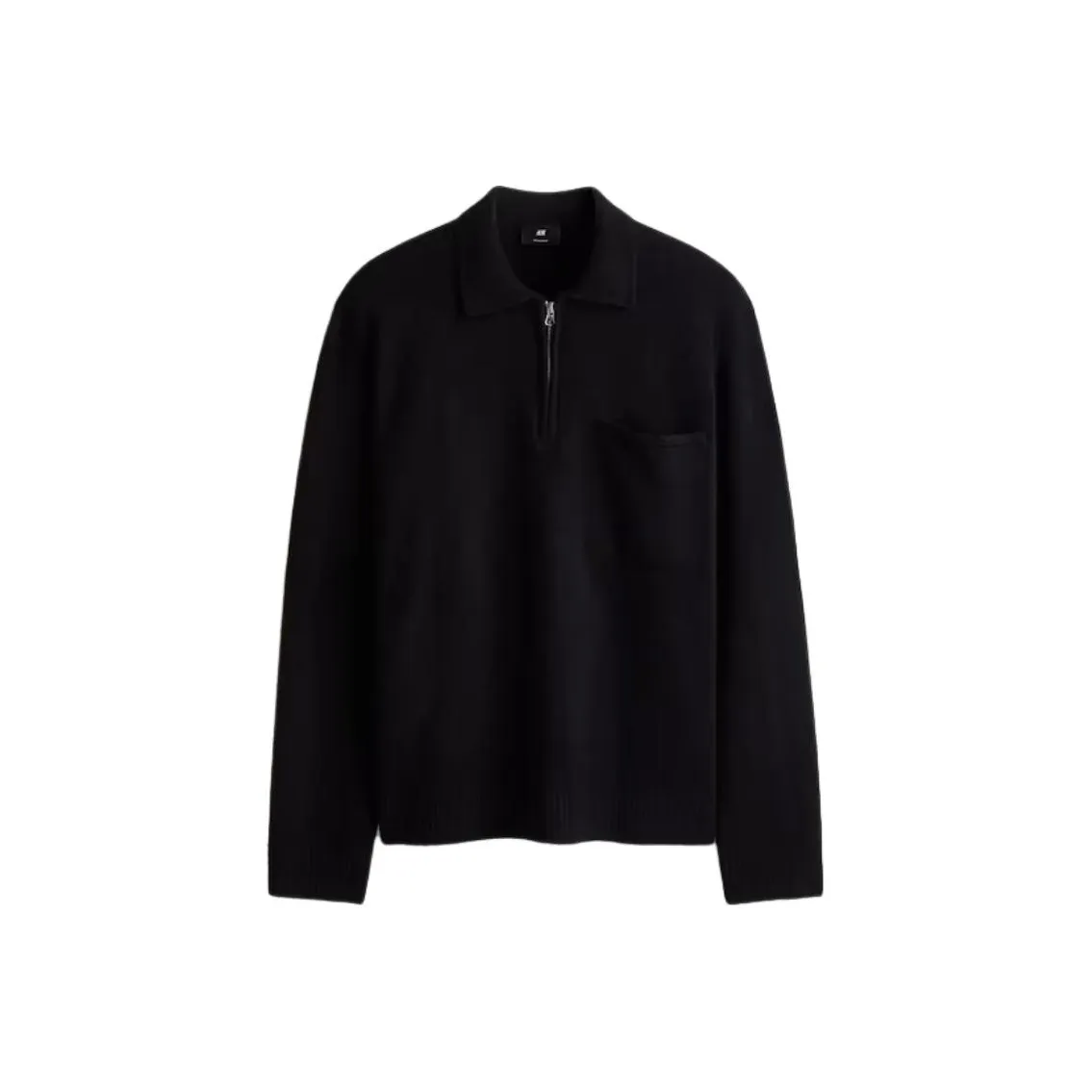 H M Черные Мужские Свитера