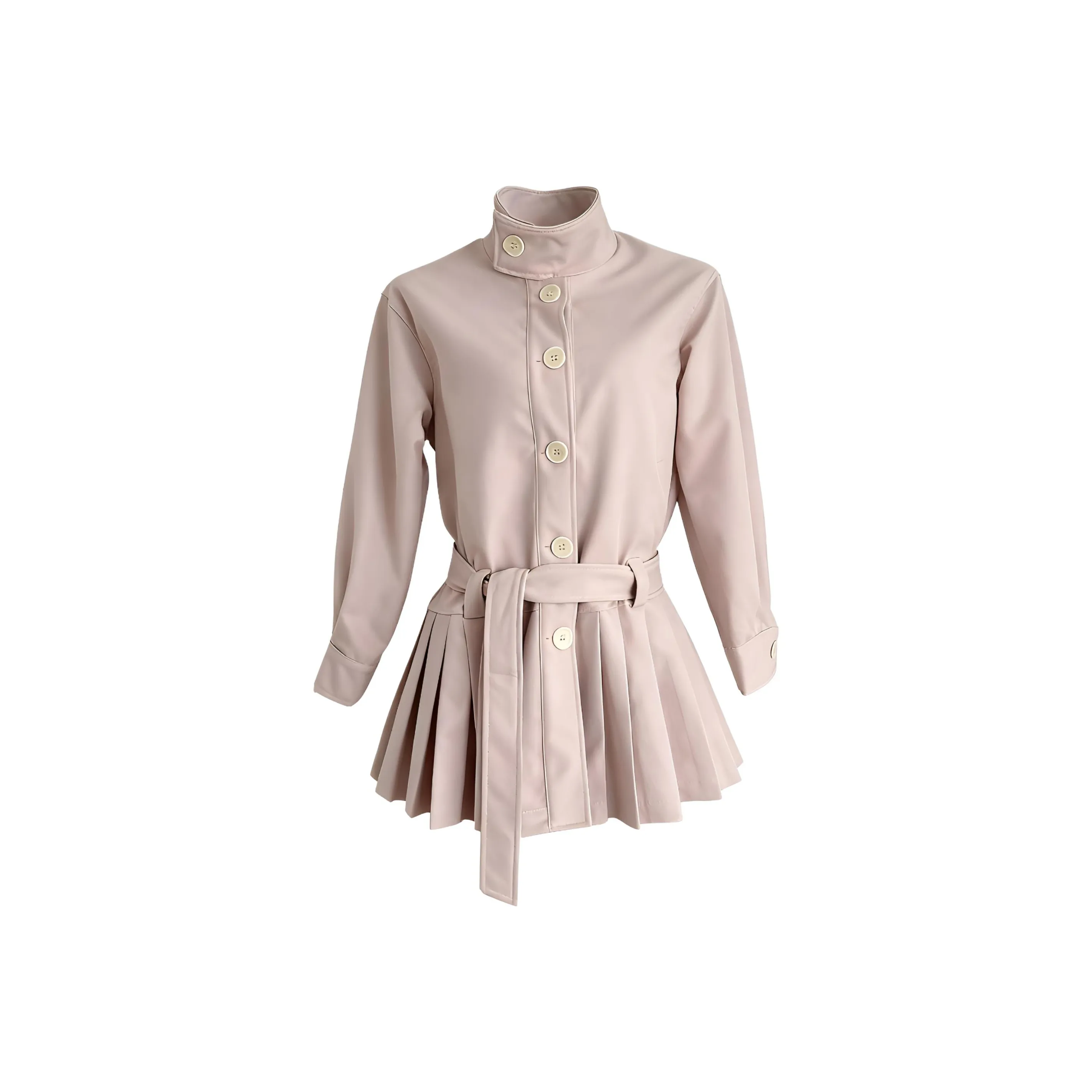 BIFH Розовый Женские Длинные Платья с Длинными Рукавами