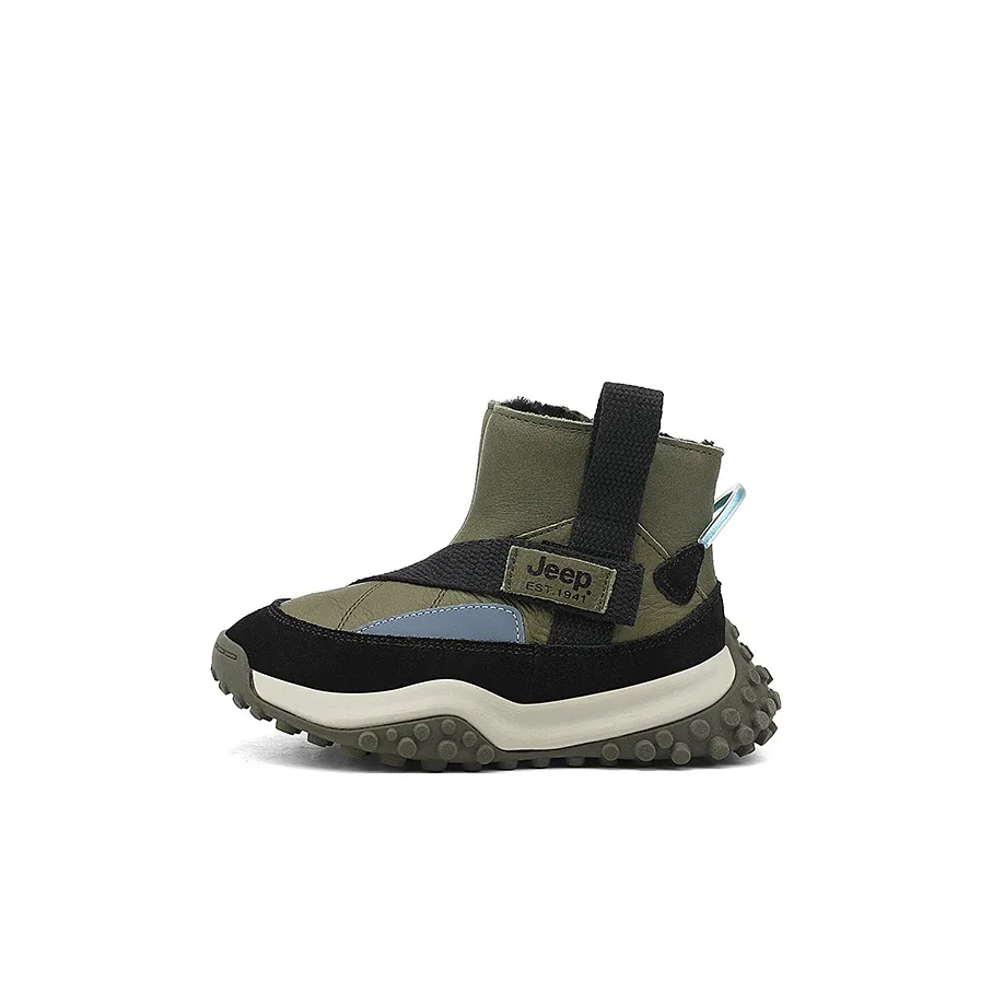 Jeep MID Топ Ботинки Армейский зеленый Детский