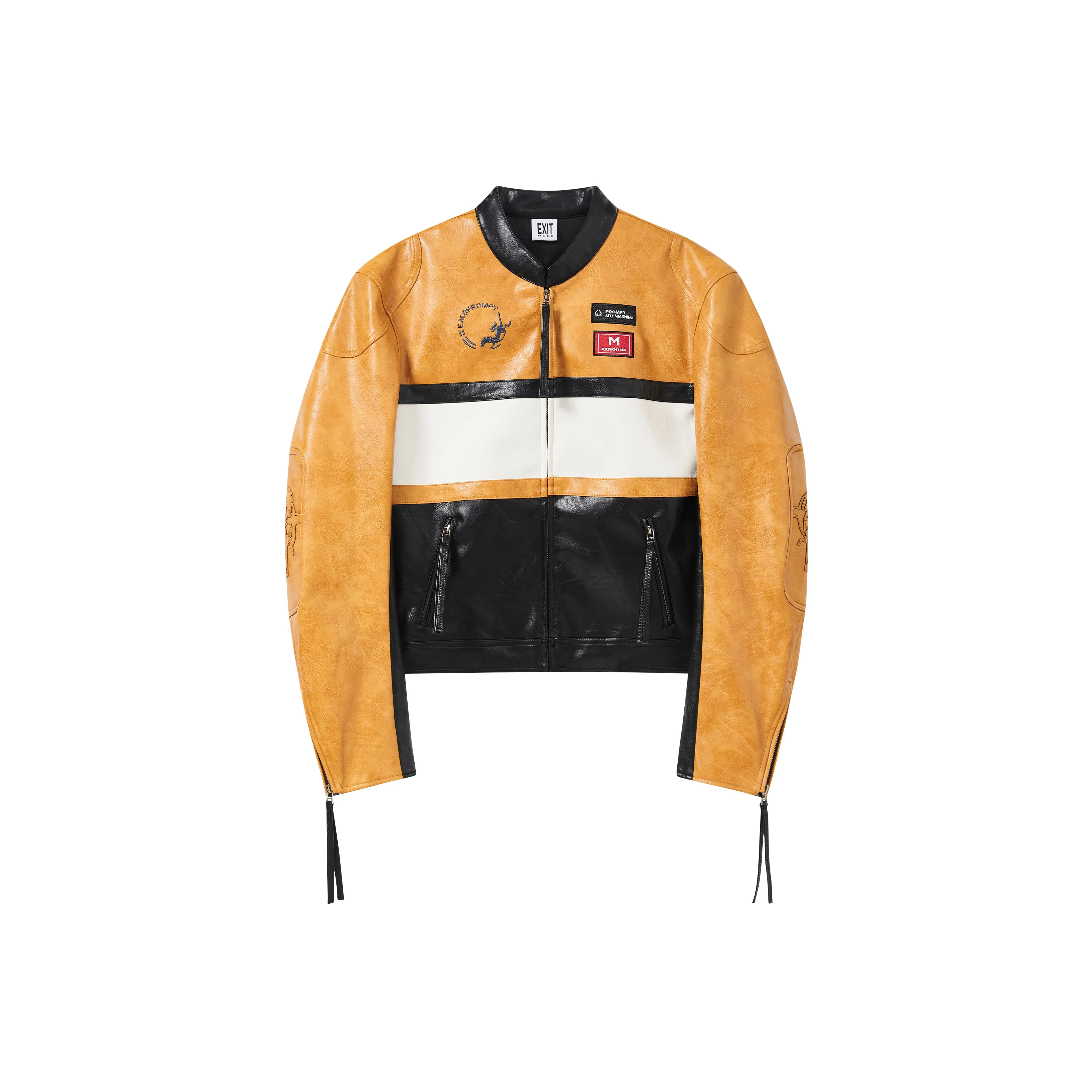 Куртка из кожи BLINDNOPLAN унисекс