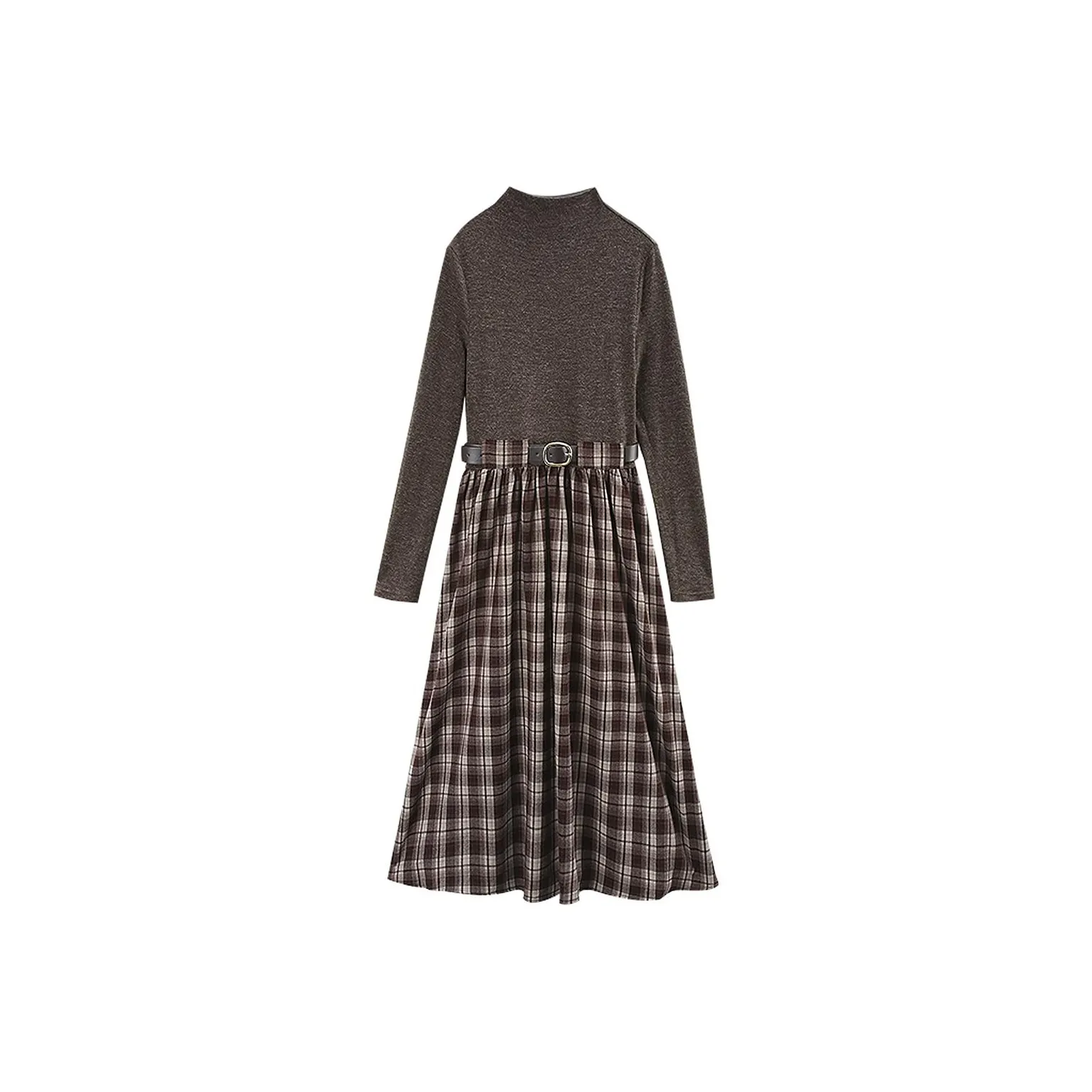 A paradise for awakening Длинное платье с длинными рукавами женское