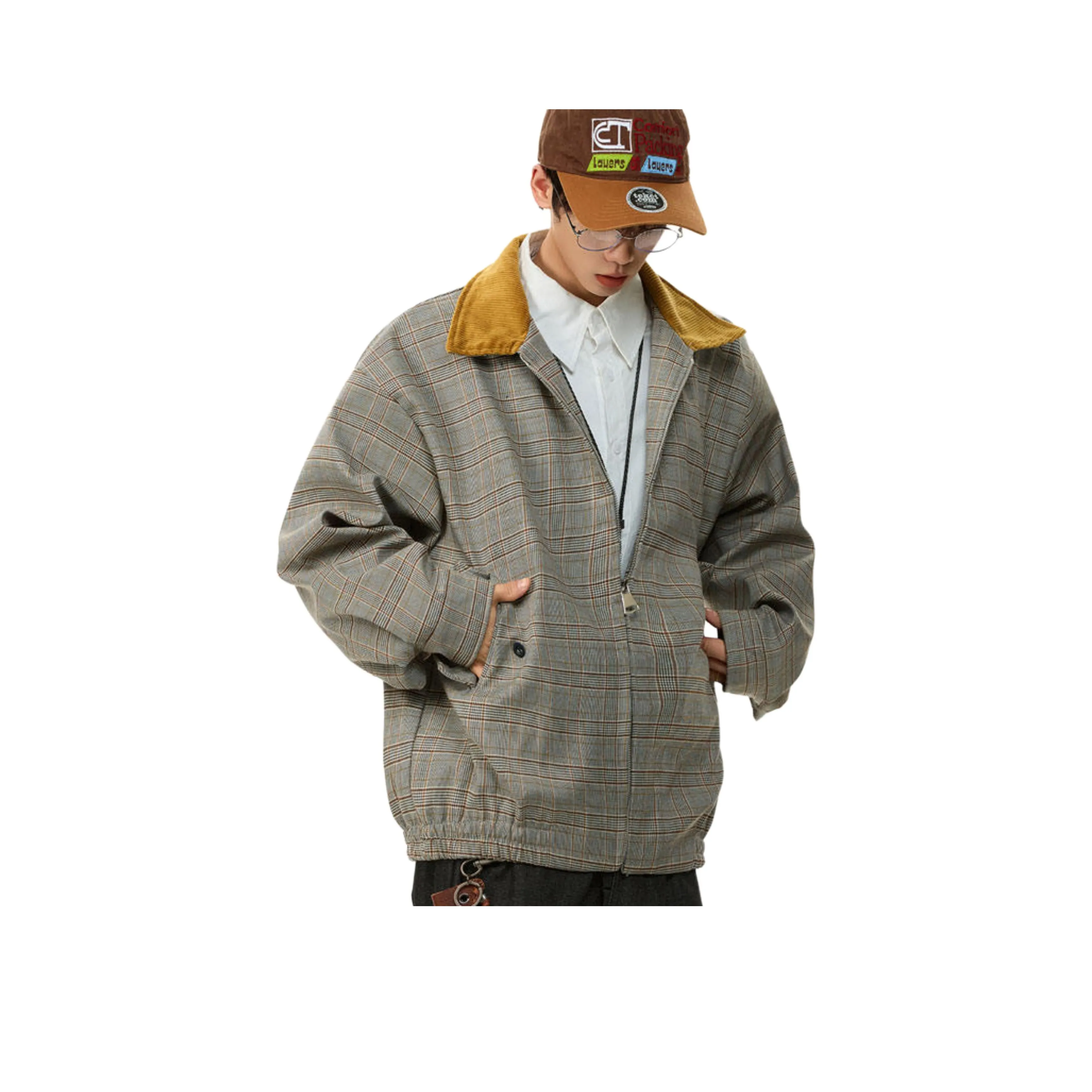 KSEK Новый Noble Коричневый Унисекс Куртки