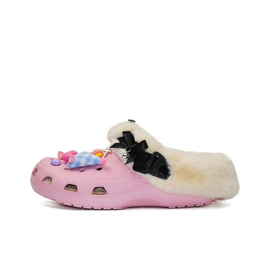 OUBT ЭВА Противоскользящие устойчивые к истиранию против запахов домашние тапочки для женщин розовые