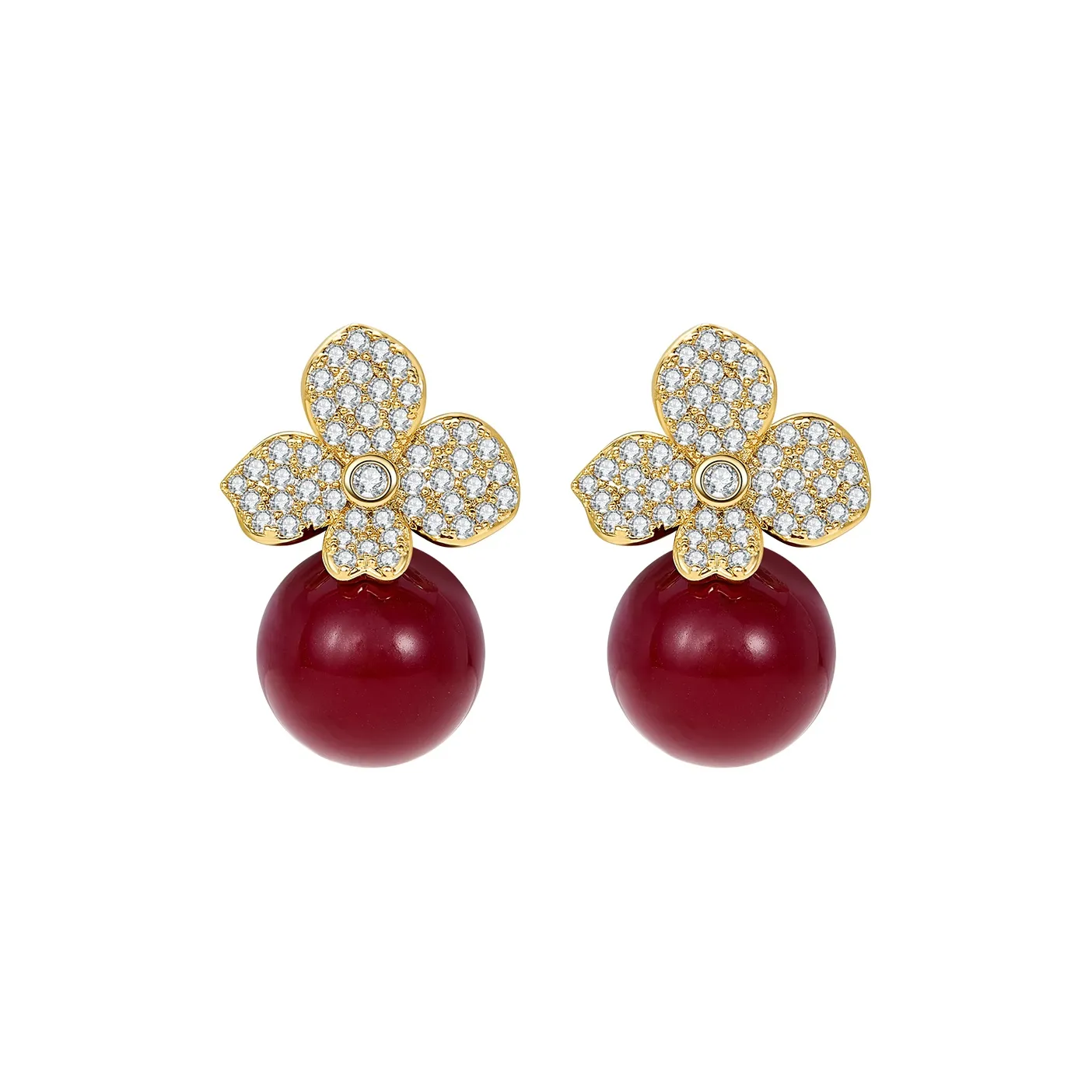 JAY Серьги из меди и сплава женские