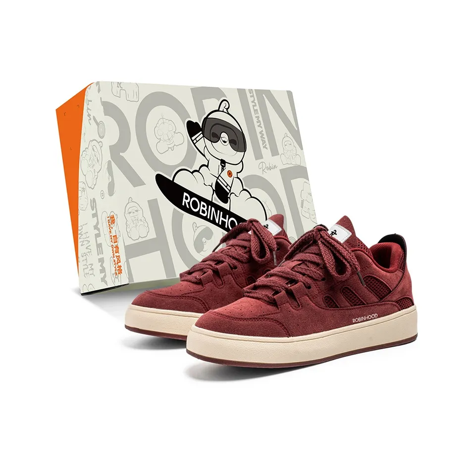 ROBINHOOD Низкие кроссовки для скейтбординга с топом Men's Box Включено