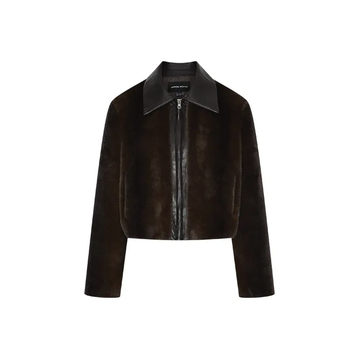 URBAN REVIVO Женская меховая одежда для женщин