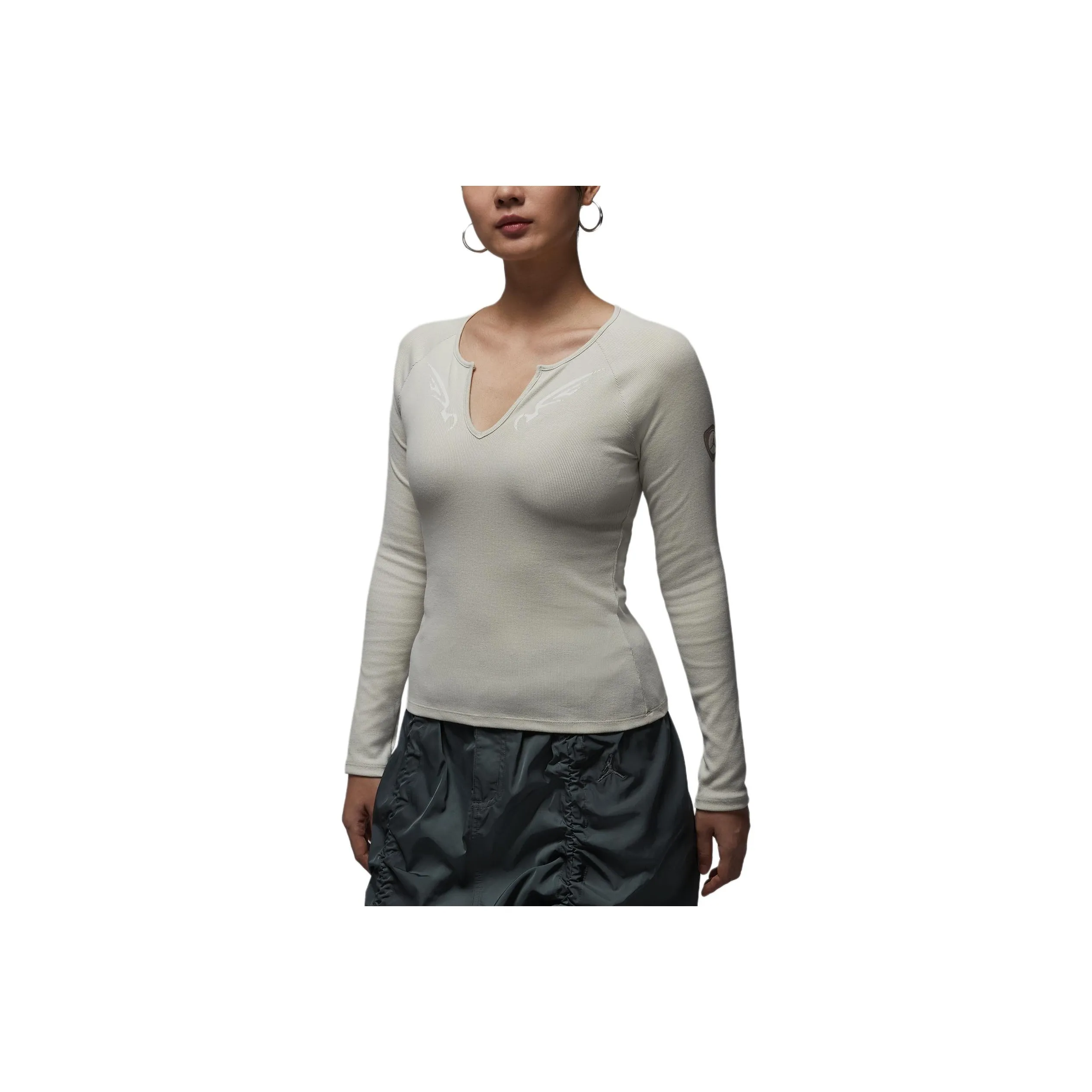 Jordan Sport 072 Светлый костный Женский Трикотаж