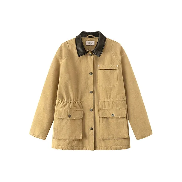 CHUU Хаки Женские пуховики