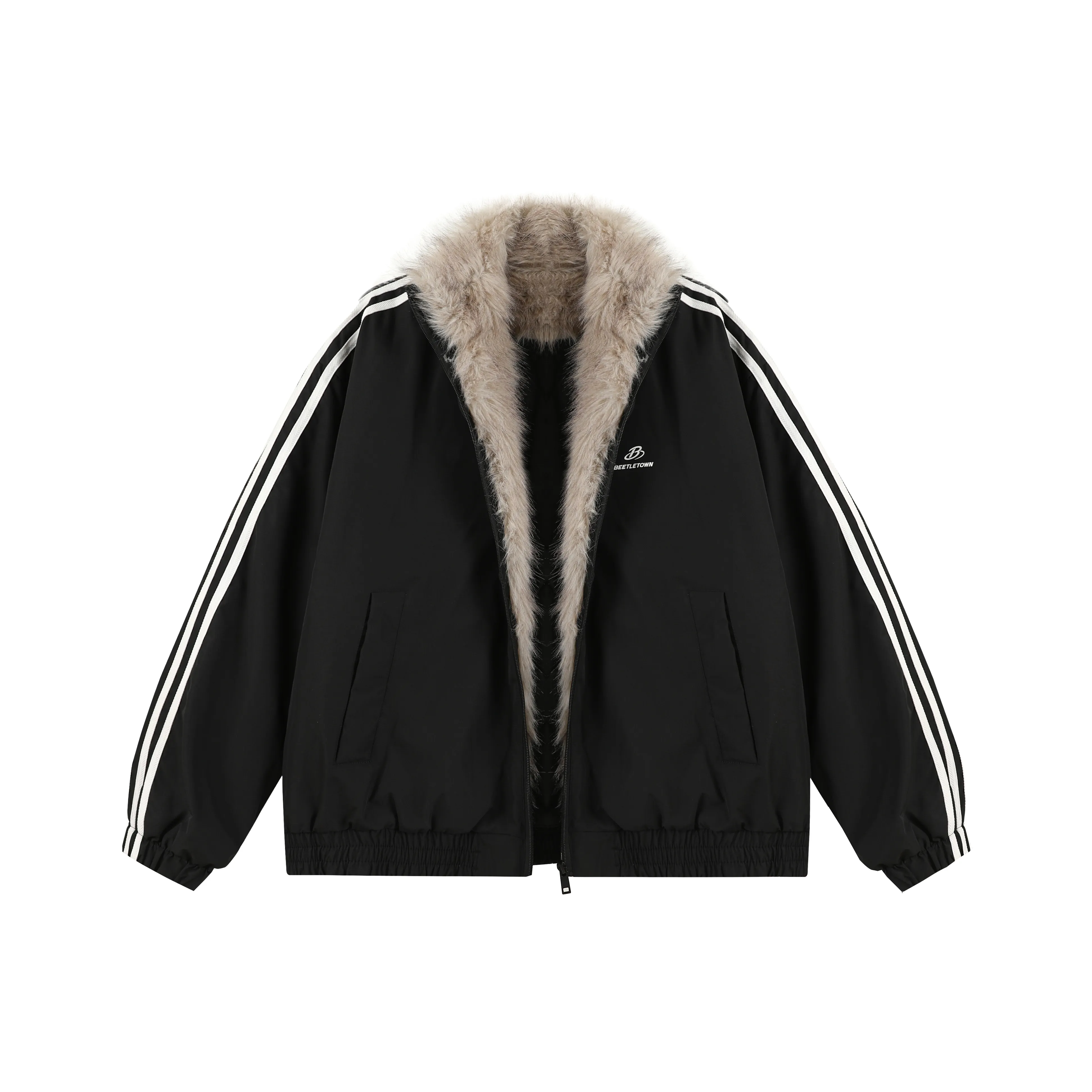 BEETLE TOWN Хлопковый пуховик Пальто Унисекс