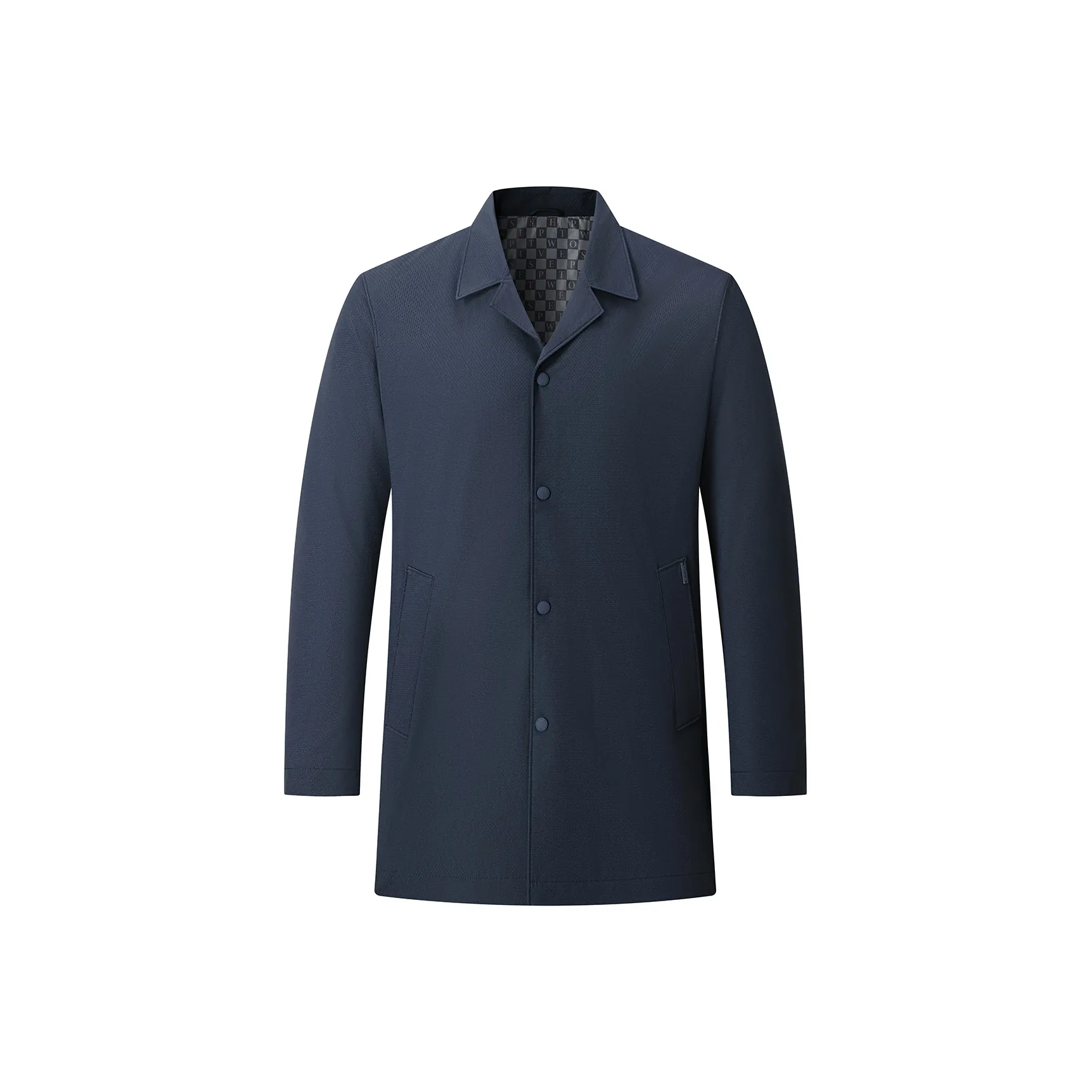 SEPTWOLVES Мужской тренч