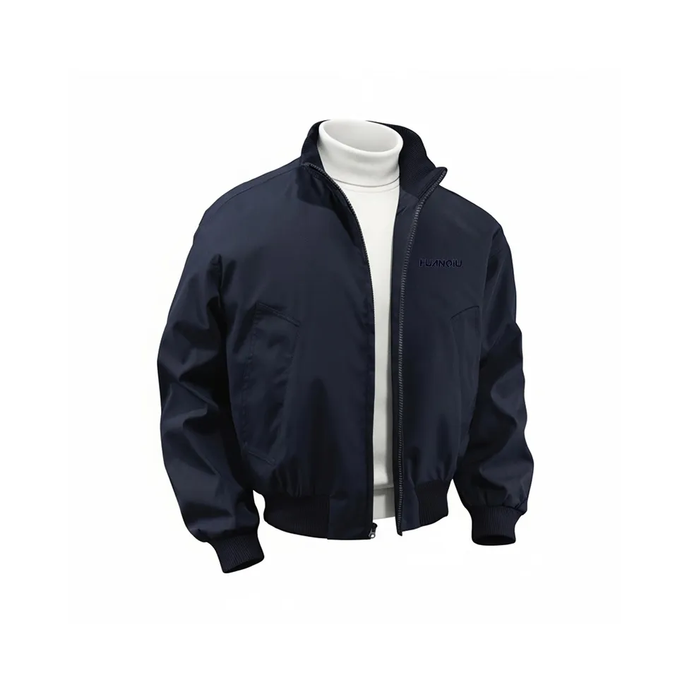 HUANQIU Воротник-стойка Куртка Унисекс