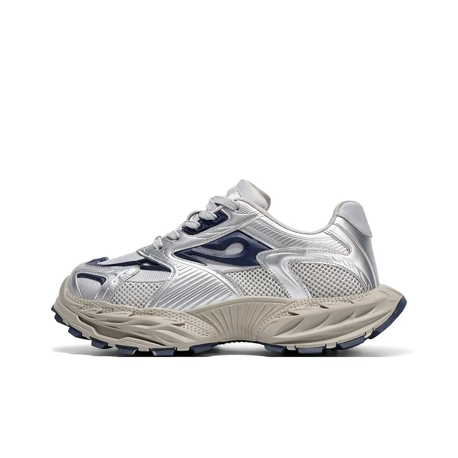 MIIOW Амортизация Покрытие Устойчивость к истиранию Противоскользящий Низкий Топ Толстая подошва Мужские