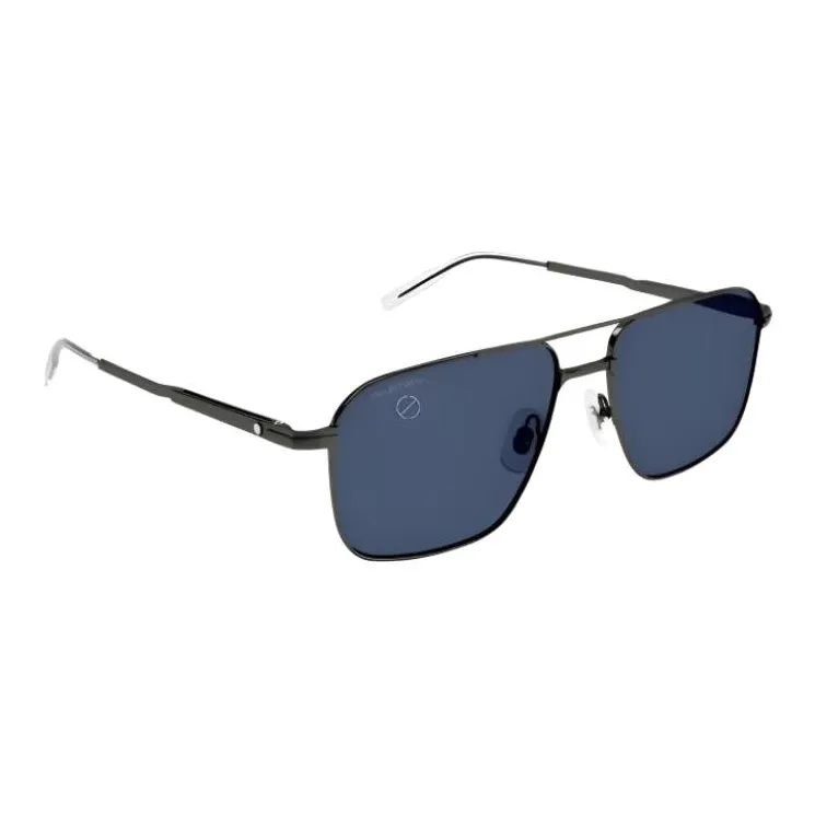 MONTBLANC Сплав Aviator Солнцезащитные очки Женские Серый