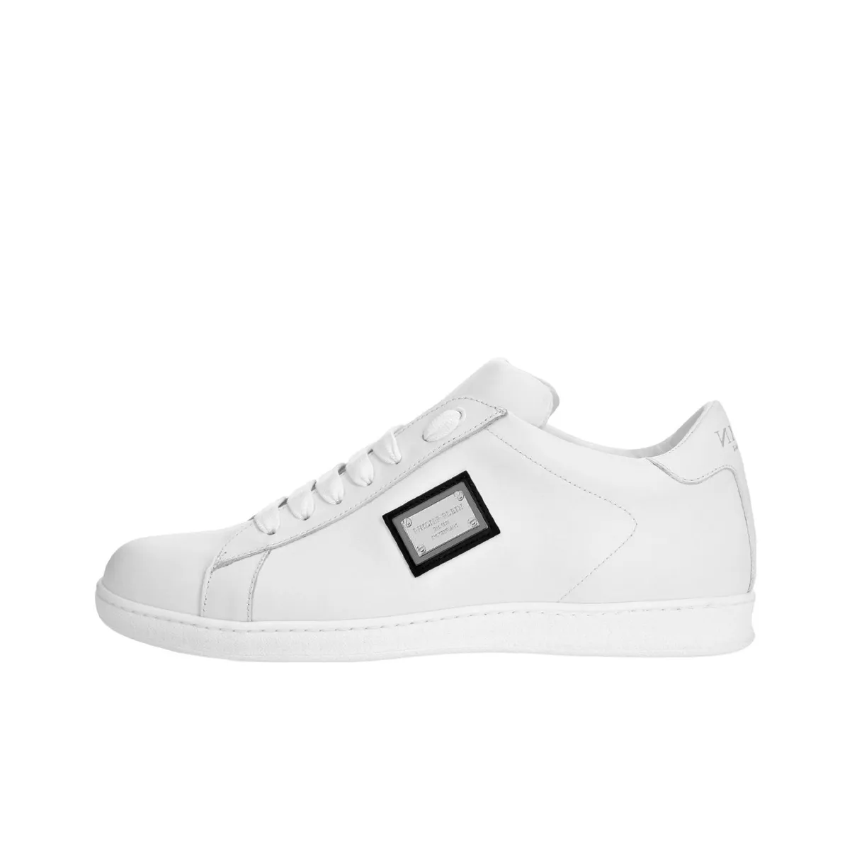 PHILIPP PLEIN Lo Top Skateboard Shoes Men Low Top White