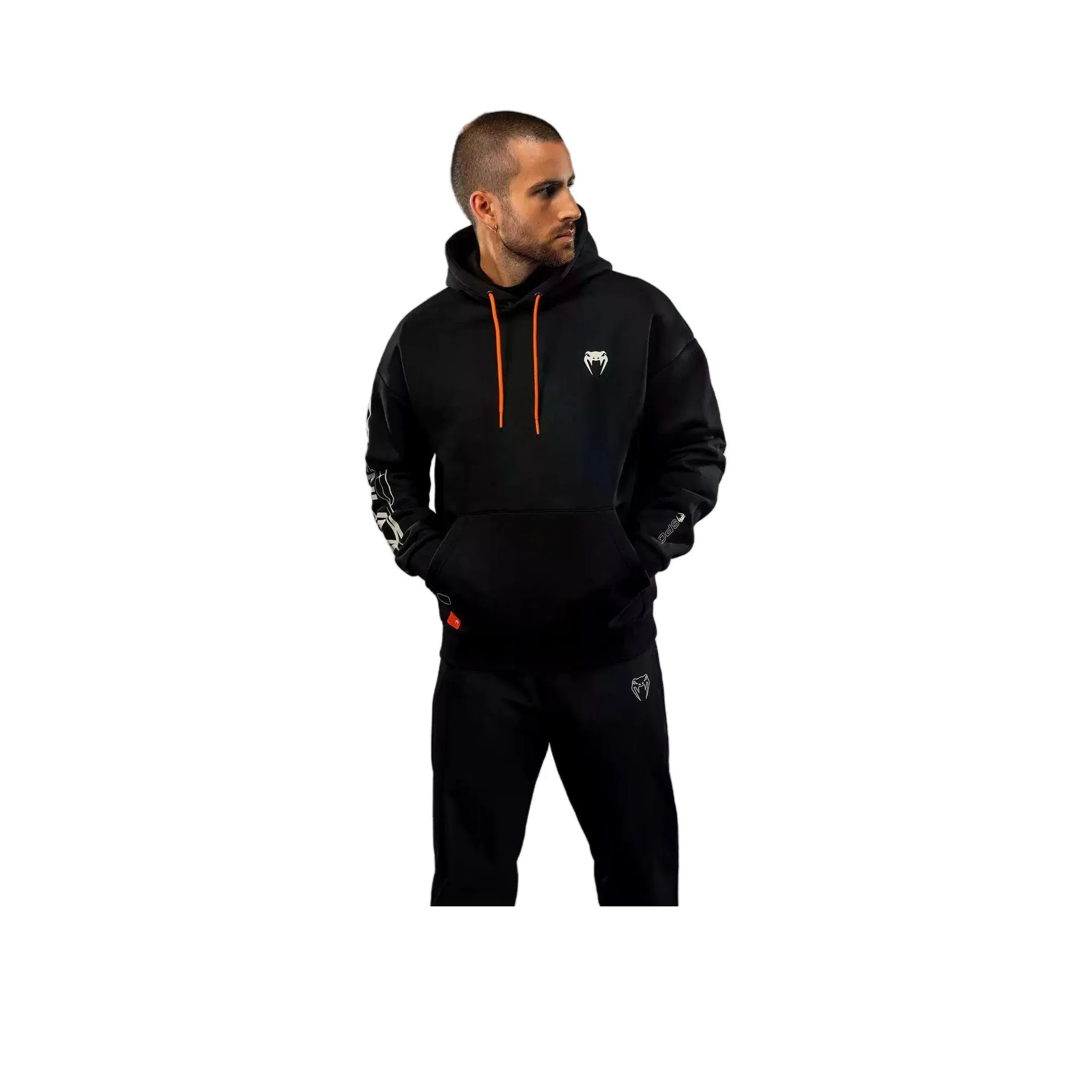 VENUM Черный Айвори Белый 108 Мужские Свитшоты