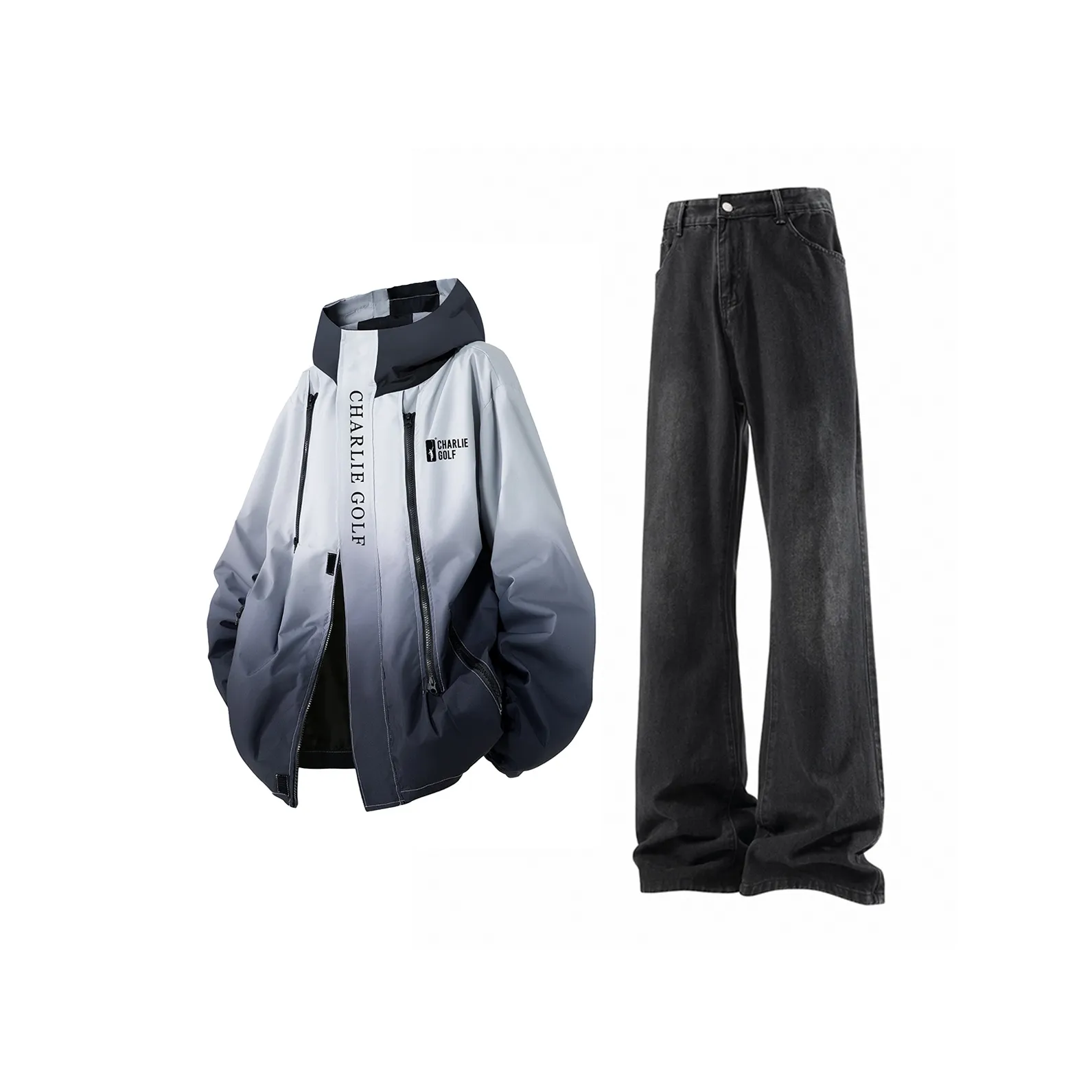 CHARLIE GOLF Комплекты ветровка и штаны унисекс