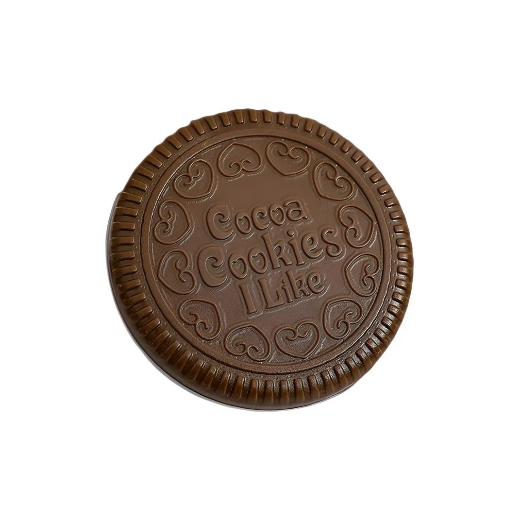 CEO Минималистский стиль Ins Милый Орео Шоколад Cookies Зеркальце На открытом воздухе Portable Mini Складной Зеркало для макияжа Карманное зеркало