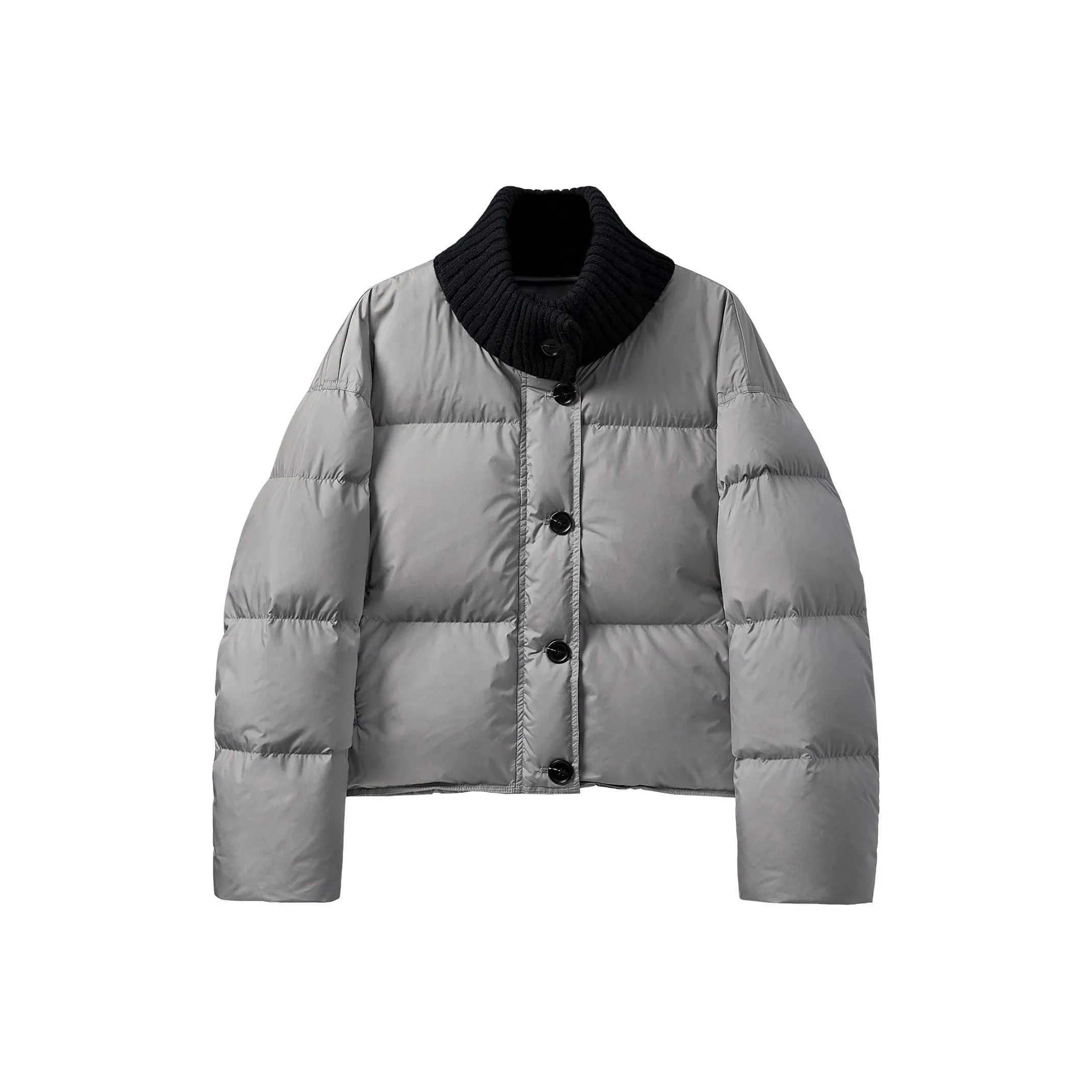 TOUCH Пуховик Женский Темно-Серый