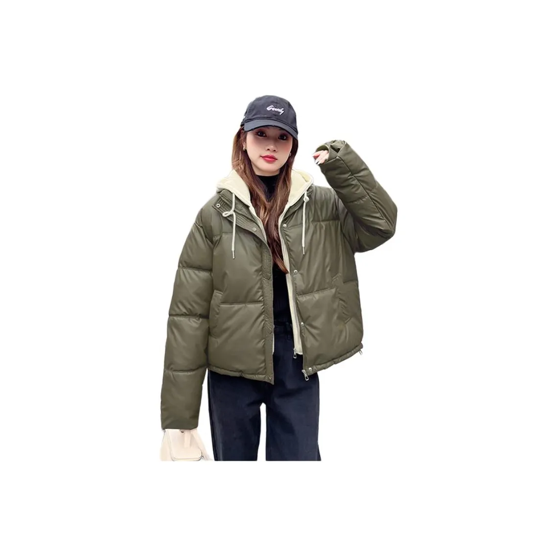 SIXUSICHOU Хлопковый пуховик женский