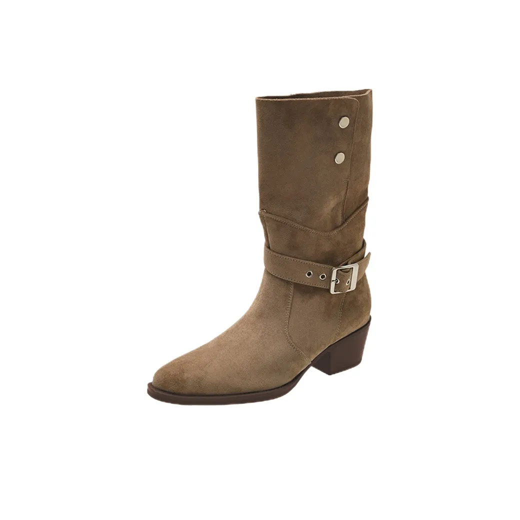 Betu Ботильоны Khaki Женские