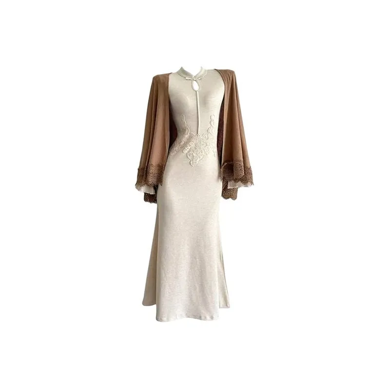 COVT Кардиган + Платье Женские Комплекты с Юбкой