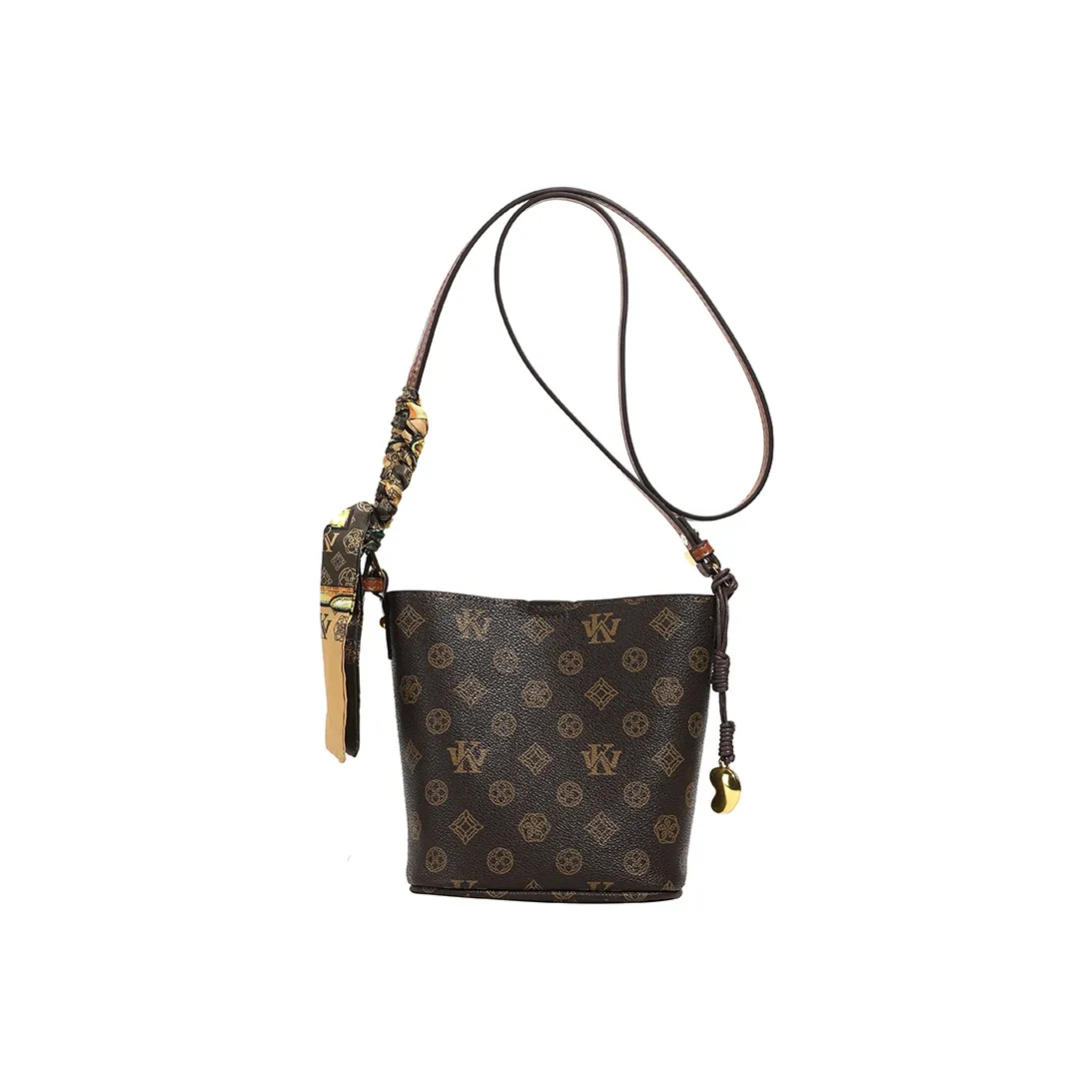 ARTEC ПУ (полиуретан) Сумка через плечо Стандартная Унисекс Розовый Бежевый Серый Абрикос Кофейный Коричневый Розово-коричневый