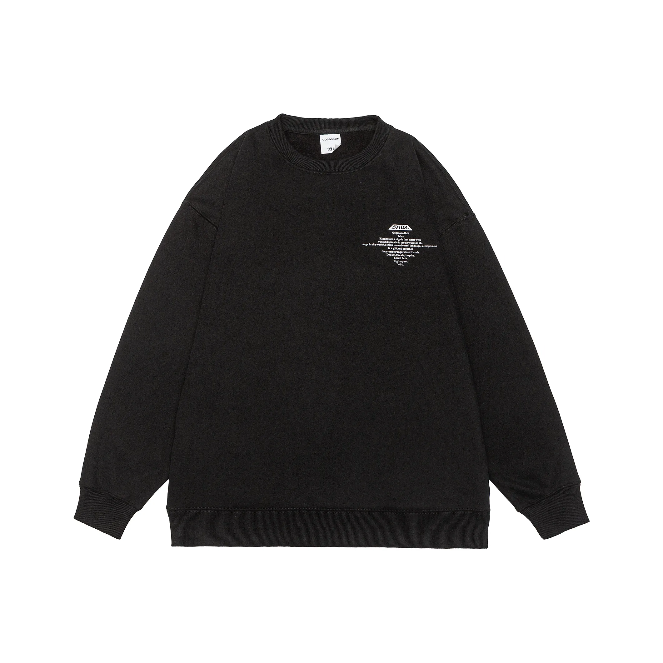 GOGOSOON Худи и Свитшоты с флисовой подкладкой унисекс