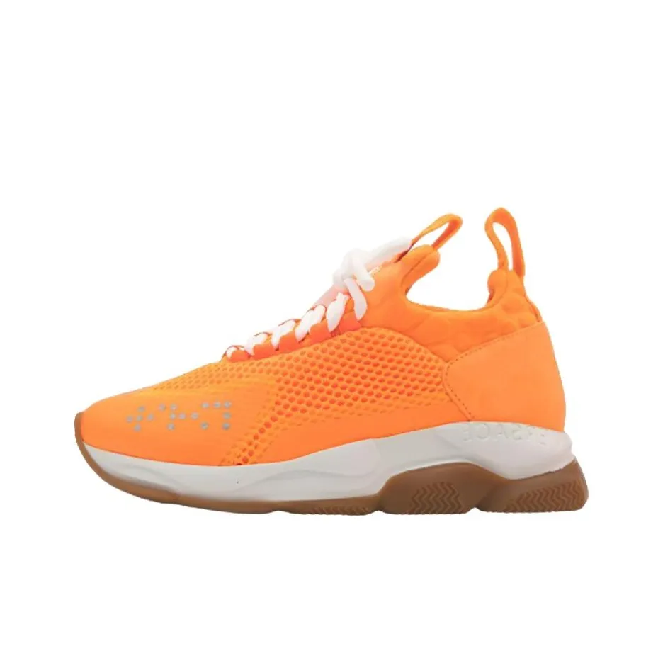 VERSACE Casual Shoes Women's Low Top Orange