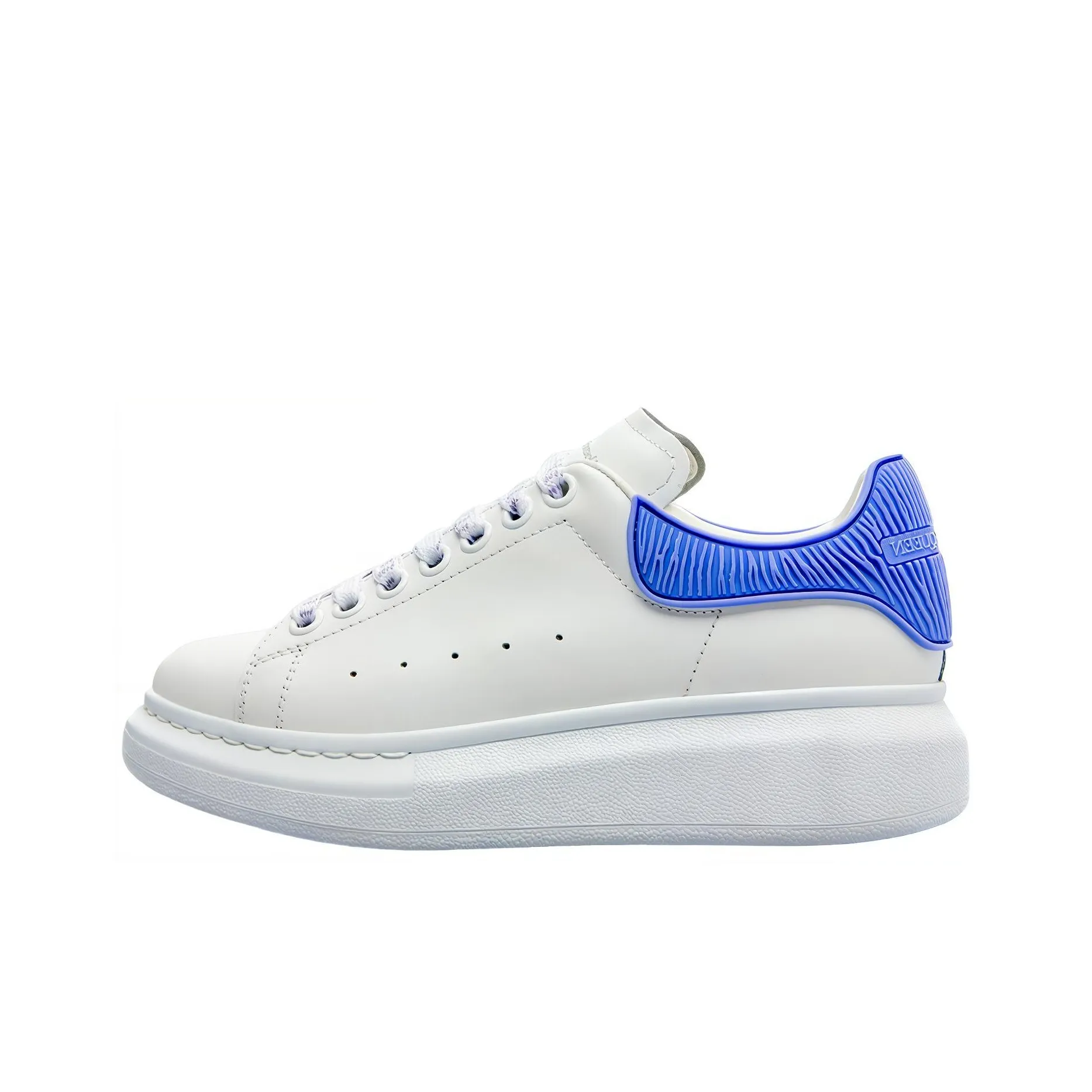 Alexander McQueen Casual Shoes Women's Low Top White/Blue