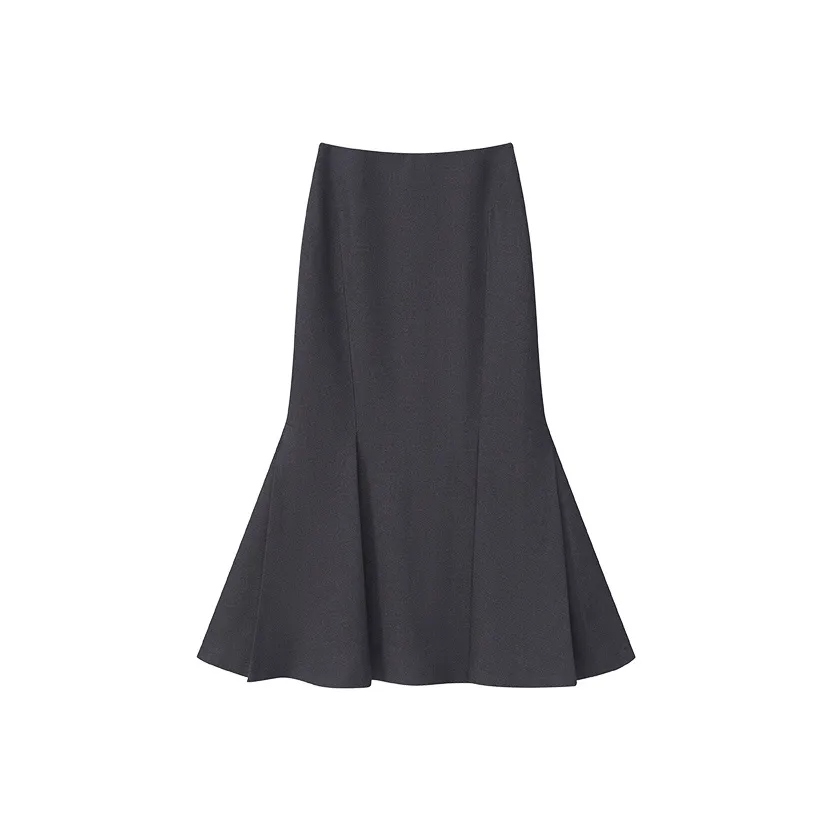 Ouyang Повседневная длинная юбка для женщин