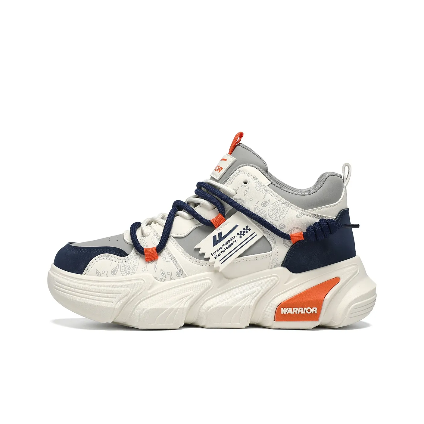 Warrior Износостойкий и Легкий MID Топ Толстая подошва Кроссовки Мужские