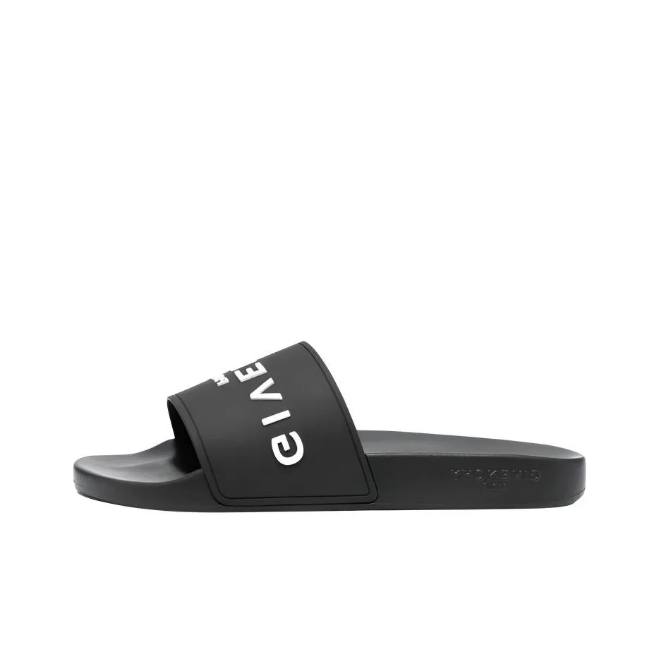Givenchy Slide Slippers Men Black/White