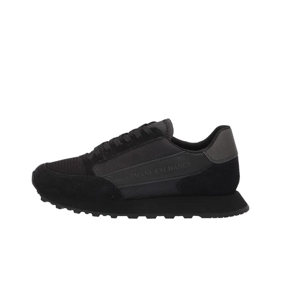 ARMANI EXCHANGE Casual Shoes Men Low-Top Black