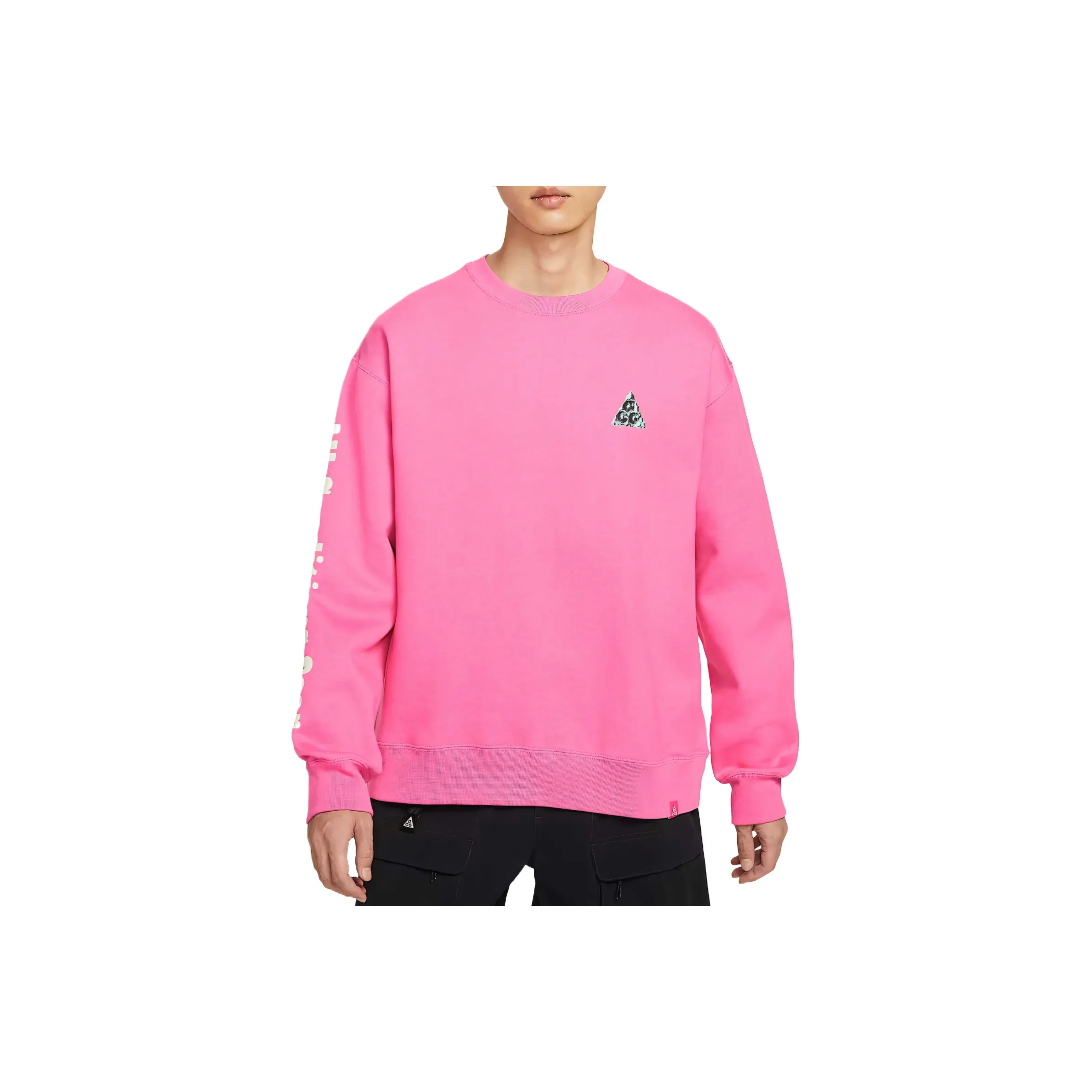 nike ACG Тонкий Фиолетовый Розовый Мужской Свитшот