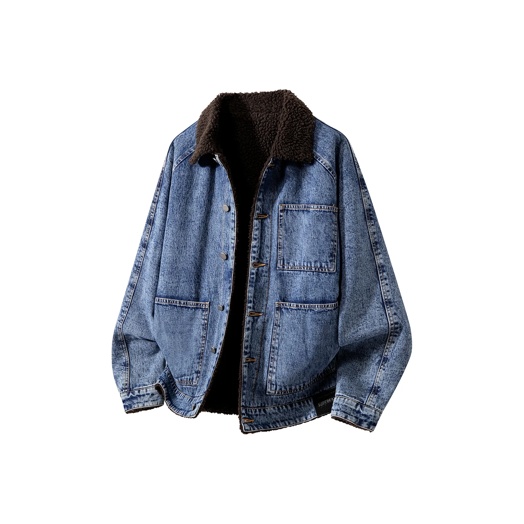 SUPEREALLY Унисекс Джинсовые Куртки