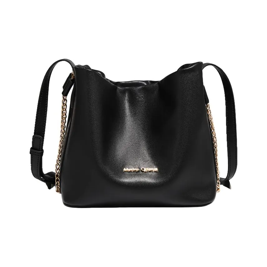 MARINO ORLANDI Сумка через плечо из синтетической кожи белый черный