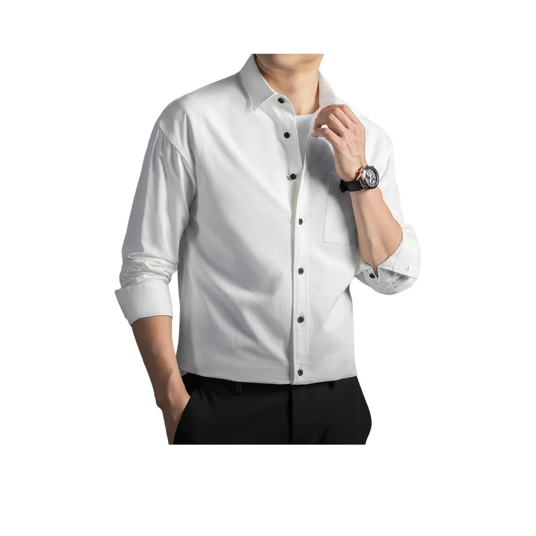 Candito Длинный рукав мужская рубашка