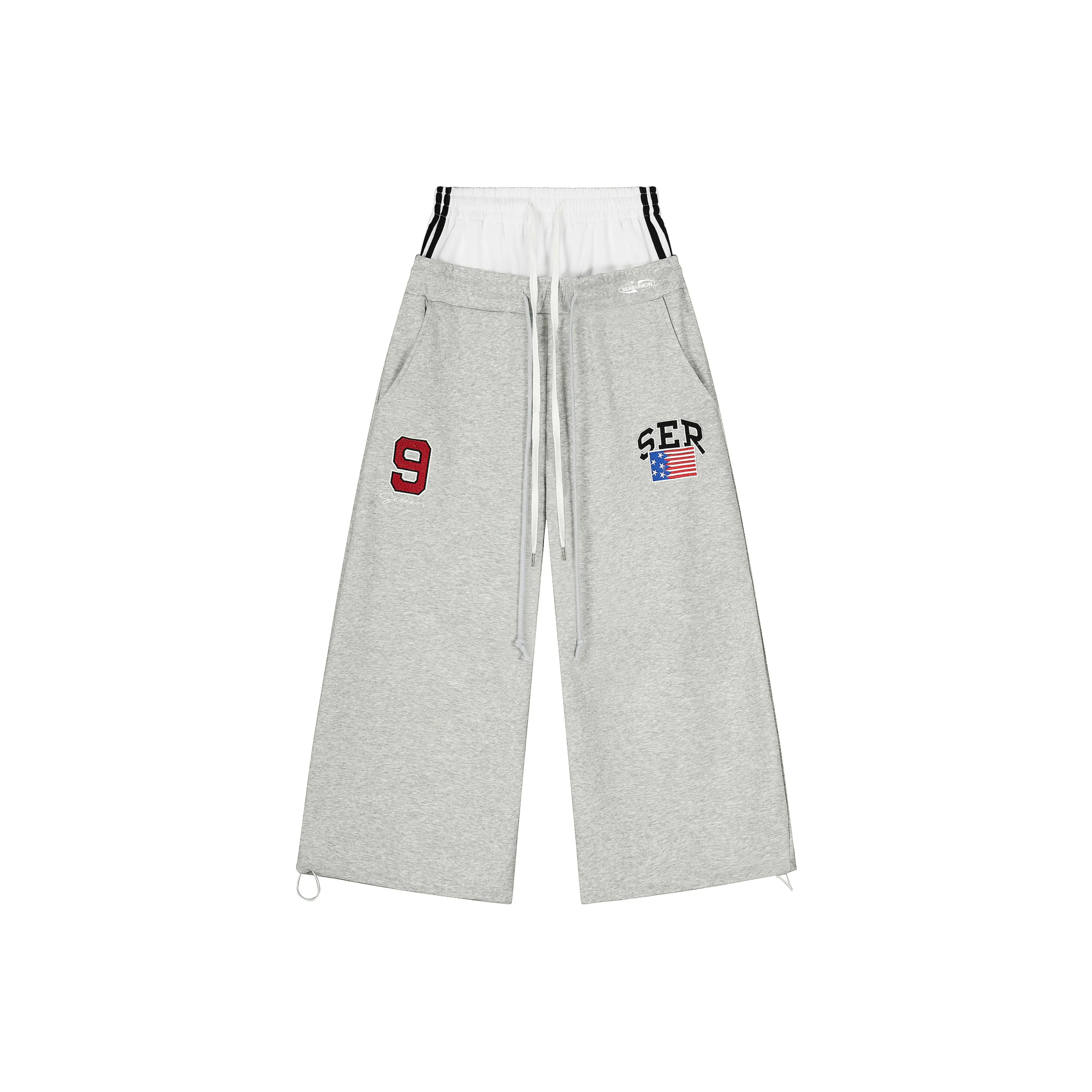 BEAR UNION Вязаные тренировочные штаны унисекс