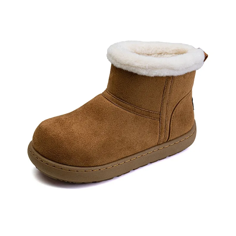 Warrior Термическое покрытие увеличивающее высоту устойчивое к истиранию водонепроницаемое противоскользящее короткие сноубутсы женские CAMEL