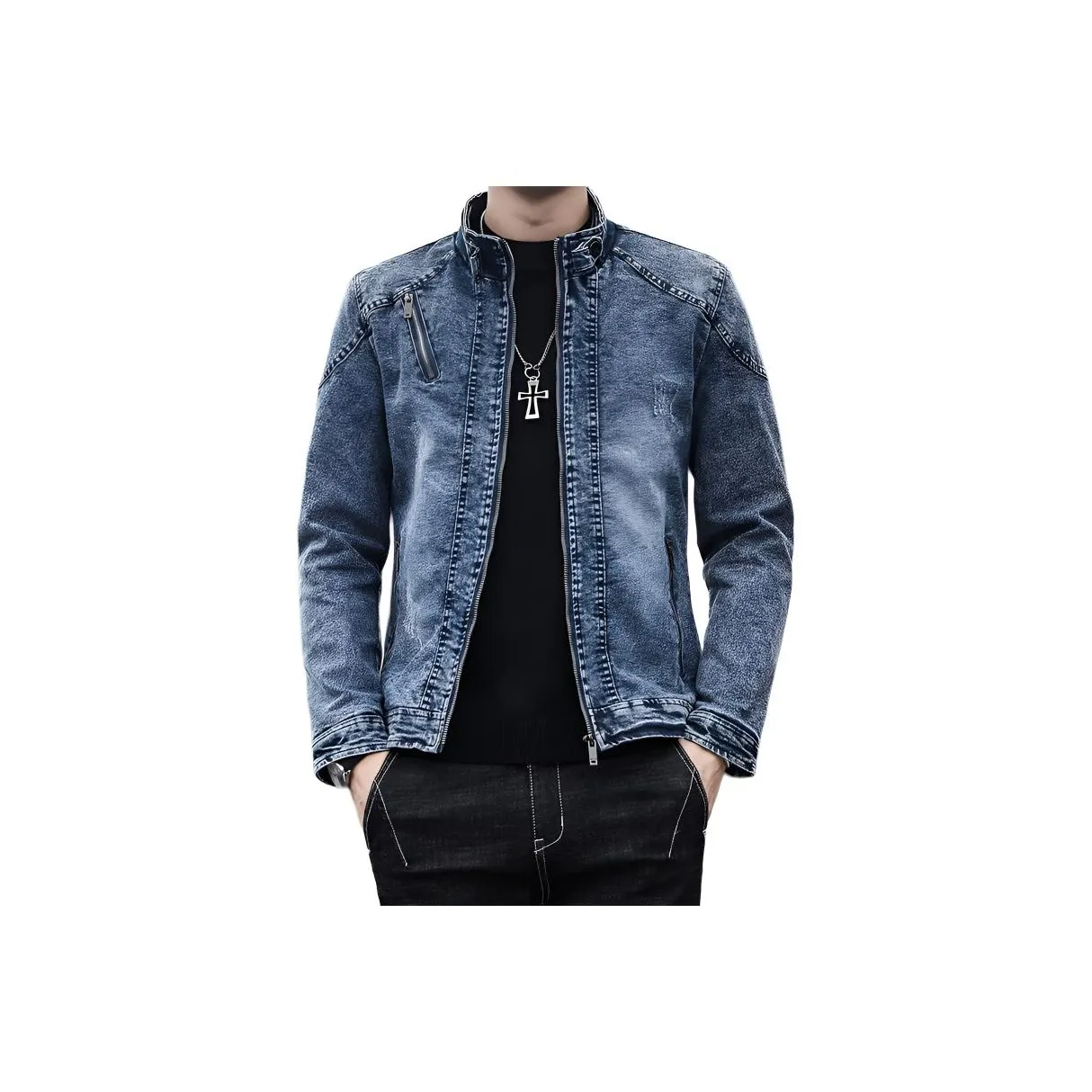 ZUOAN Мужские Джинсовые Куртки