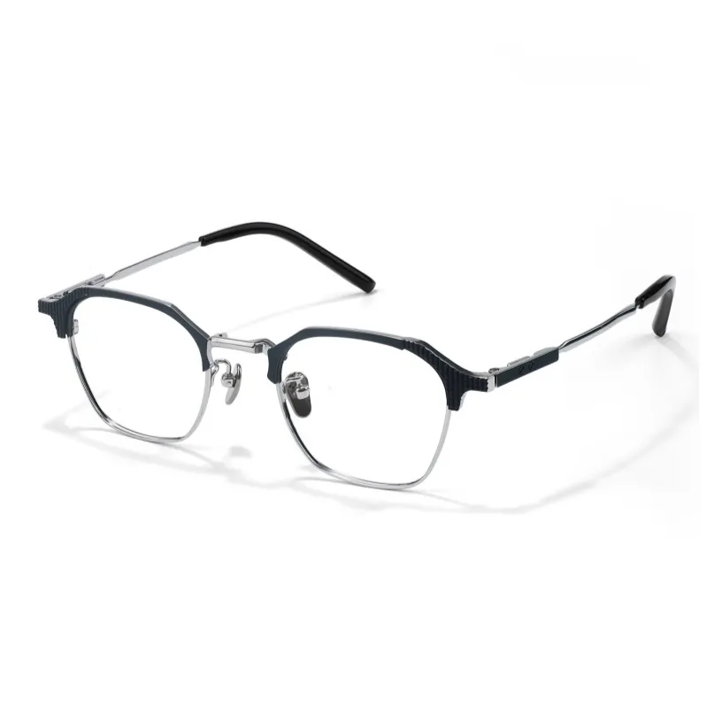 Sagawa Пластина+Титан Нерегулярная форма Optical Очки Унисекс