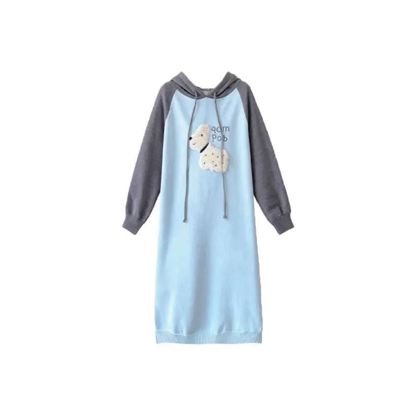 COVT Длинное платье с длинными рукавами женское