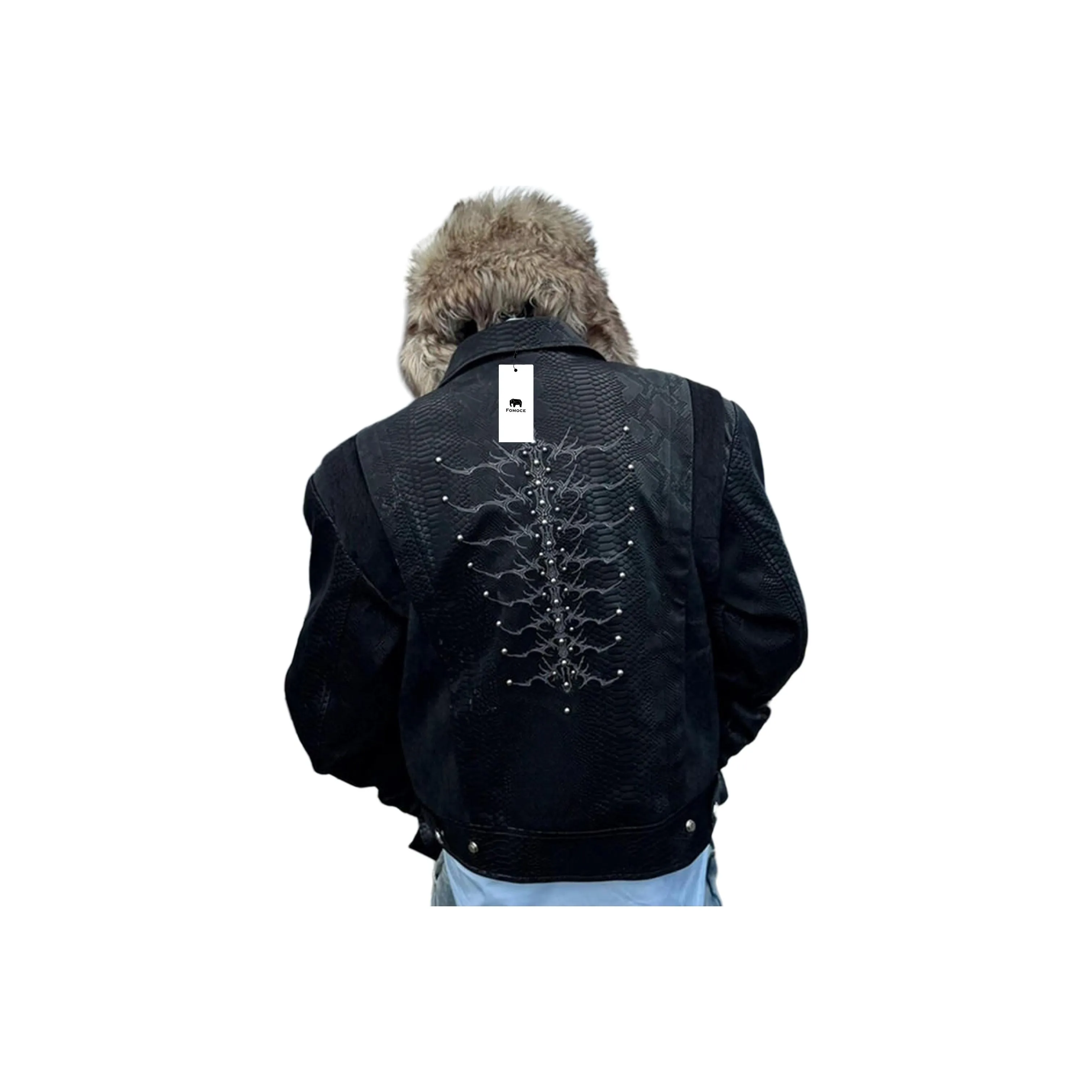 FOMOCE Черные Унисекс Куртки
