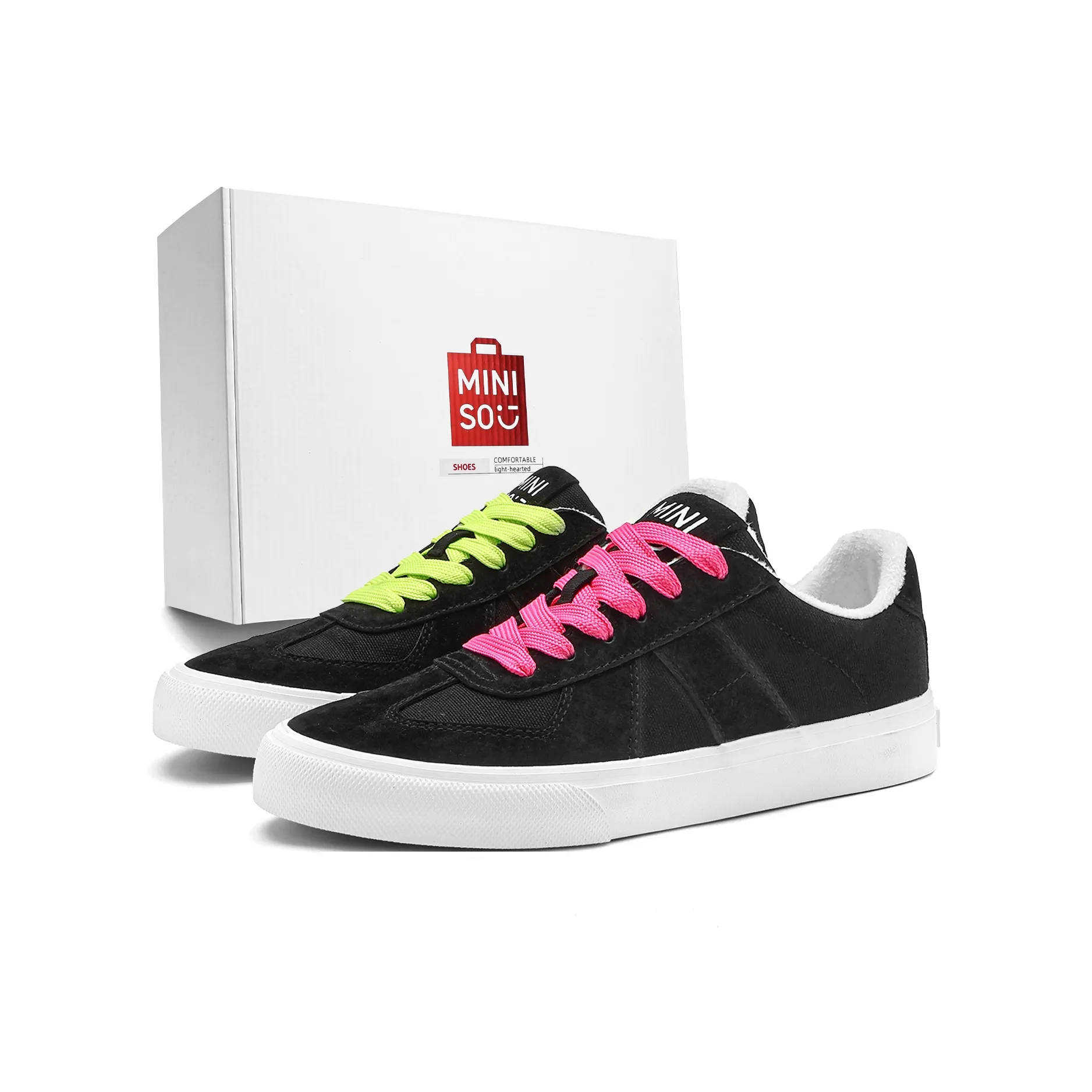 Miniso Скейтборд Кроссовки Низкие Унисекс