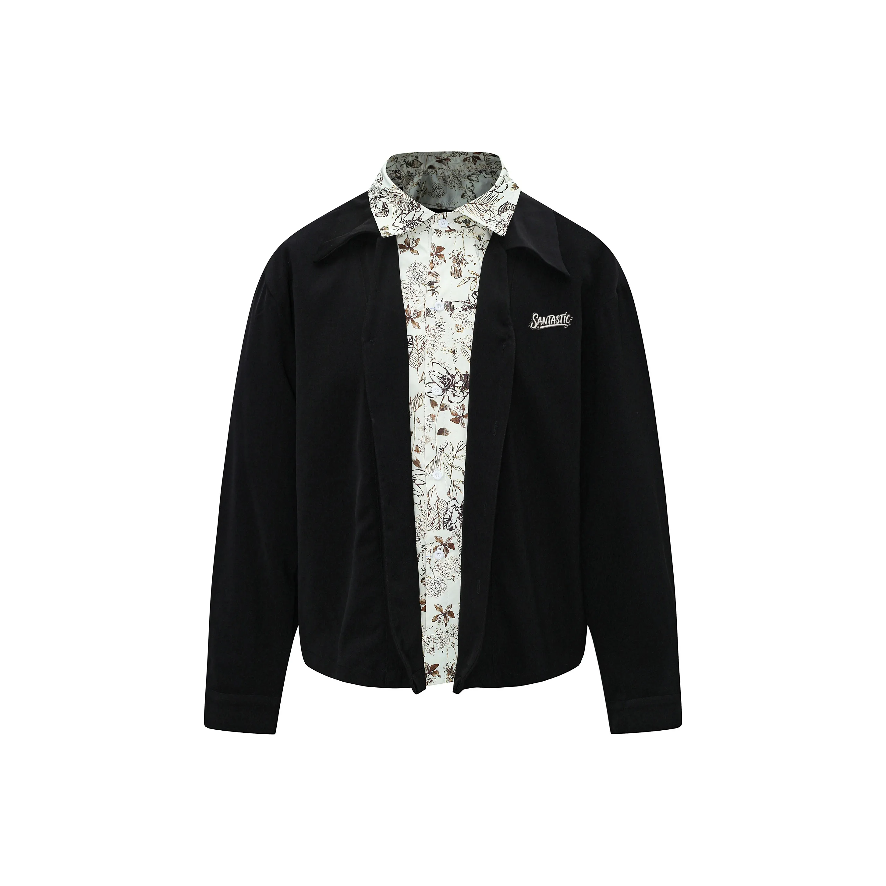 SANTASTIC Черный Унисекс Рубашки