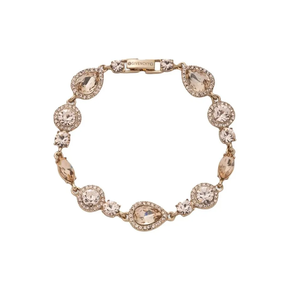 Givenchy Стекло Кристалл Браслеты Унисекс Золото Серебро