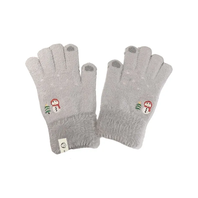 SNOOPY Полиэстеровые трикотажные перчатки унисекс